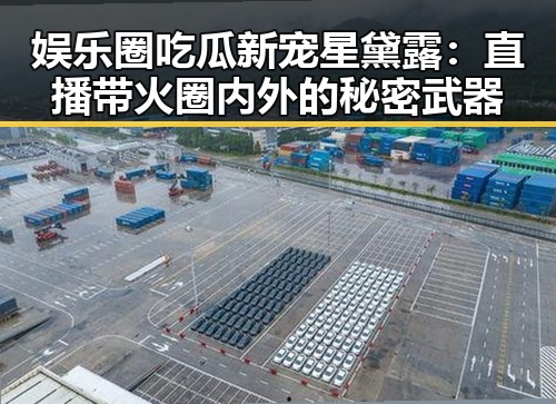 娱乐圈吃瓜新宠星黛露：直播带火圈内外的秘密武器
